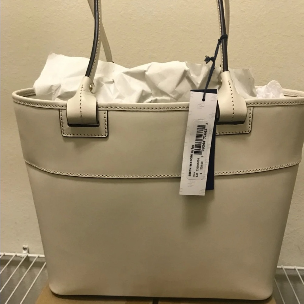 Dooney & Burke all leather tote